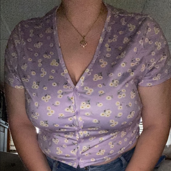 SHEIN Plus Size Floral tee - Picture 4 of 5